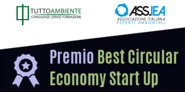 Logo Premio Best Circular Economy Start Up,